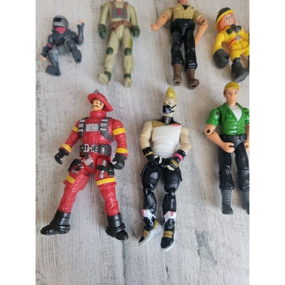 Firefighter biker action figure mow hawk toy figure set job - Picture 2 of 12